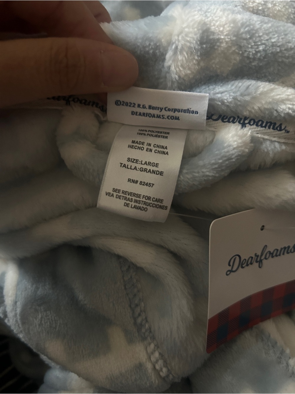 NWT Dearfoams Robe - Picture 4 of 4